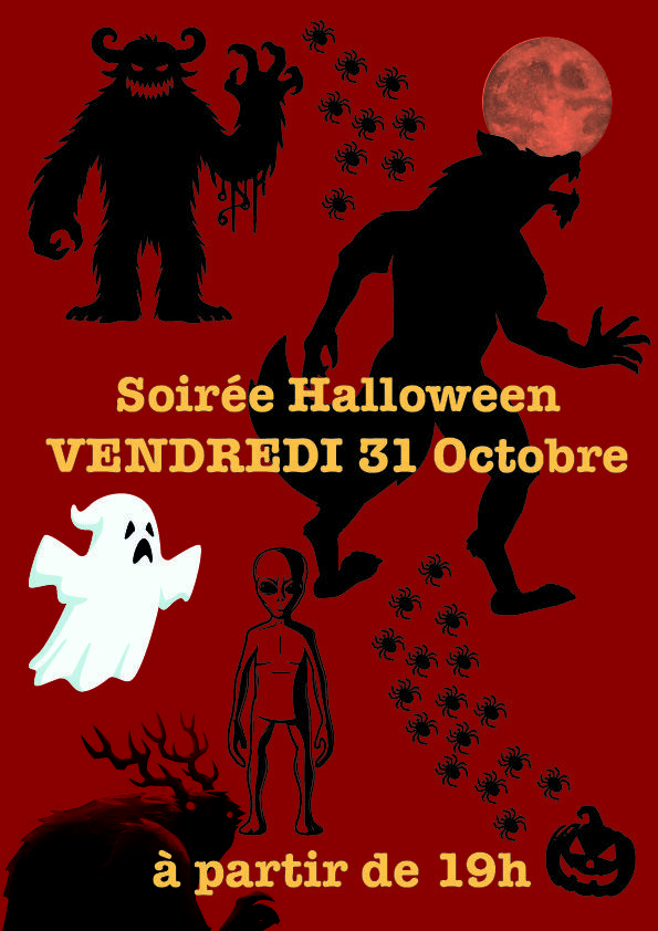 Halloween approche ! 1 soiree halloween