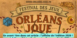 ORLEANS JOUE 2026 feat. ARCALUDIA 1 Affiche OJ 2026 bandeau