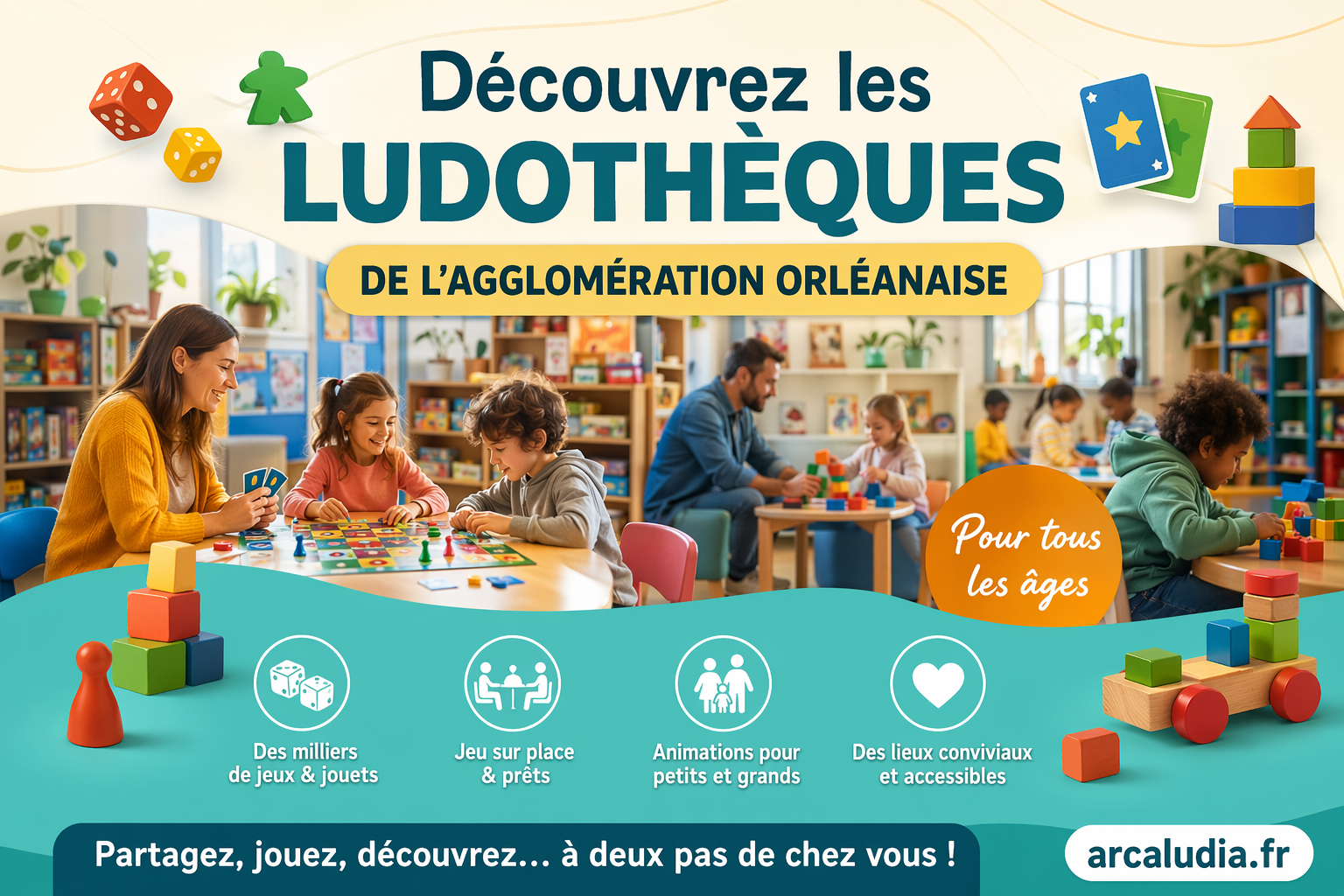 Ludothèque Ludotheque Permis De Jouer à ORLEANS